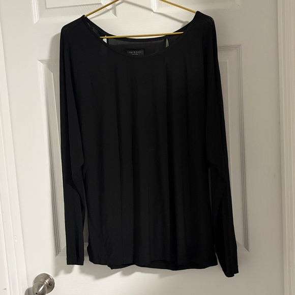 Rag & Bone Keyhole Raglan Top - Picture 4 of 5